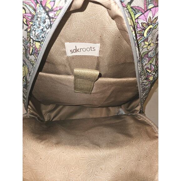 NWT! Sakroots Women\'s Artist Circle Backpack in Eco-twill 13x16x6 main image 5